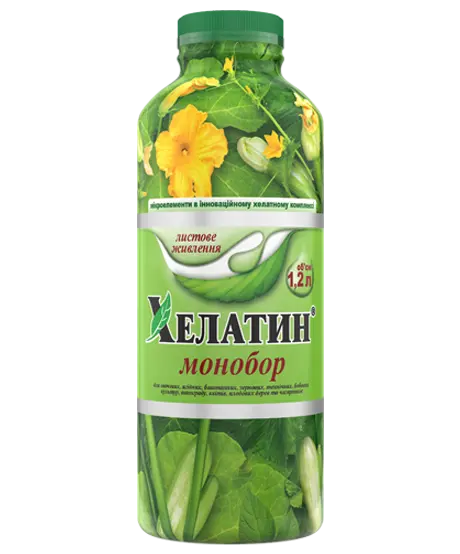 Мінеральне добриво Хелатин МоноБор - 1,2 л Мінеральні