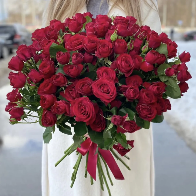 Троянда Ред Трендсеттор ( популярна для букетів) — Photo 1