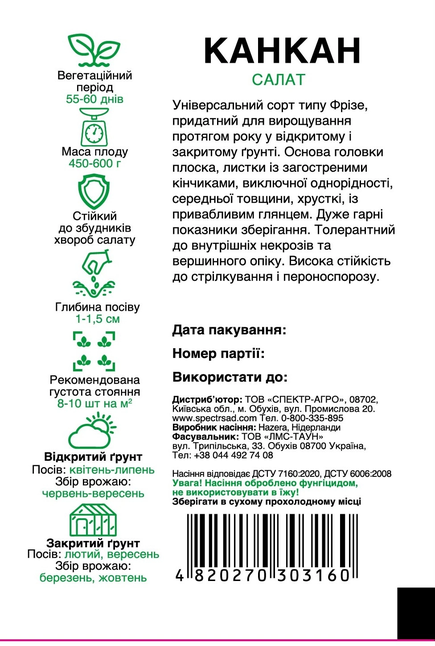 Салат Канкан, тип Фрізе — Photo 2